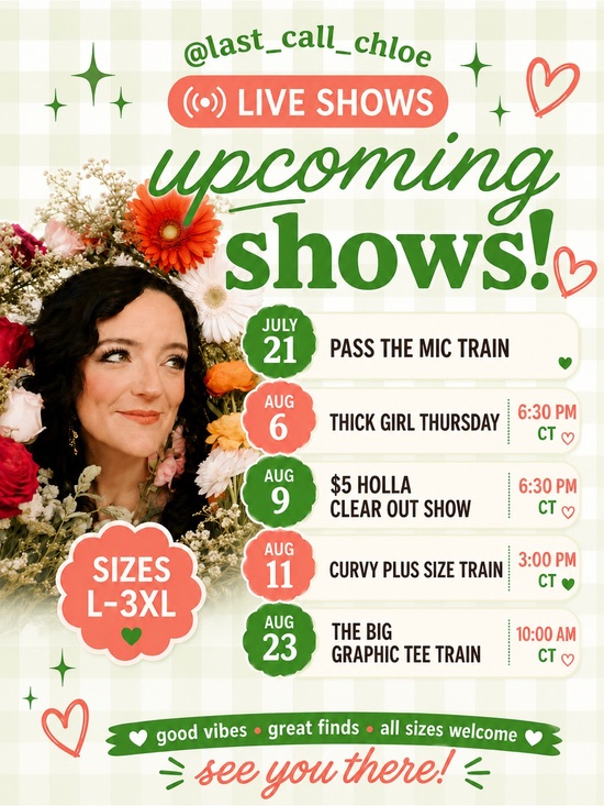Other - SHOW SCHEDULE!
